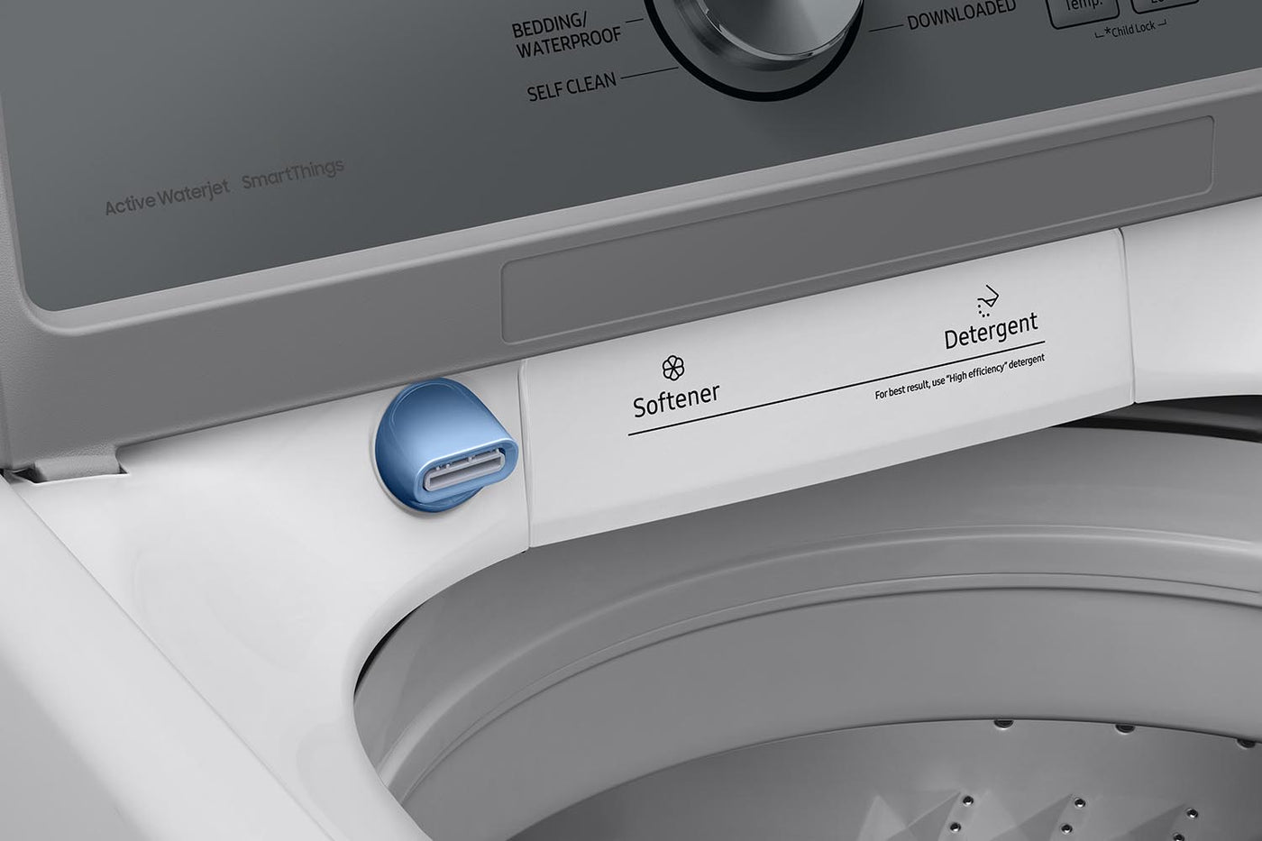 Samsung White Top Load Washer with SmartThings (5.4 Cu.Ft) - WA47CG3500AWA4