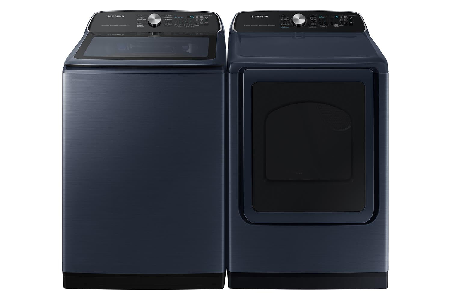 Samsung Navy Top Load Washer with Pet Care (6.2cu.ft) - WA54CG7150ADA4
