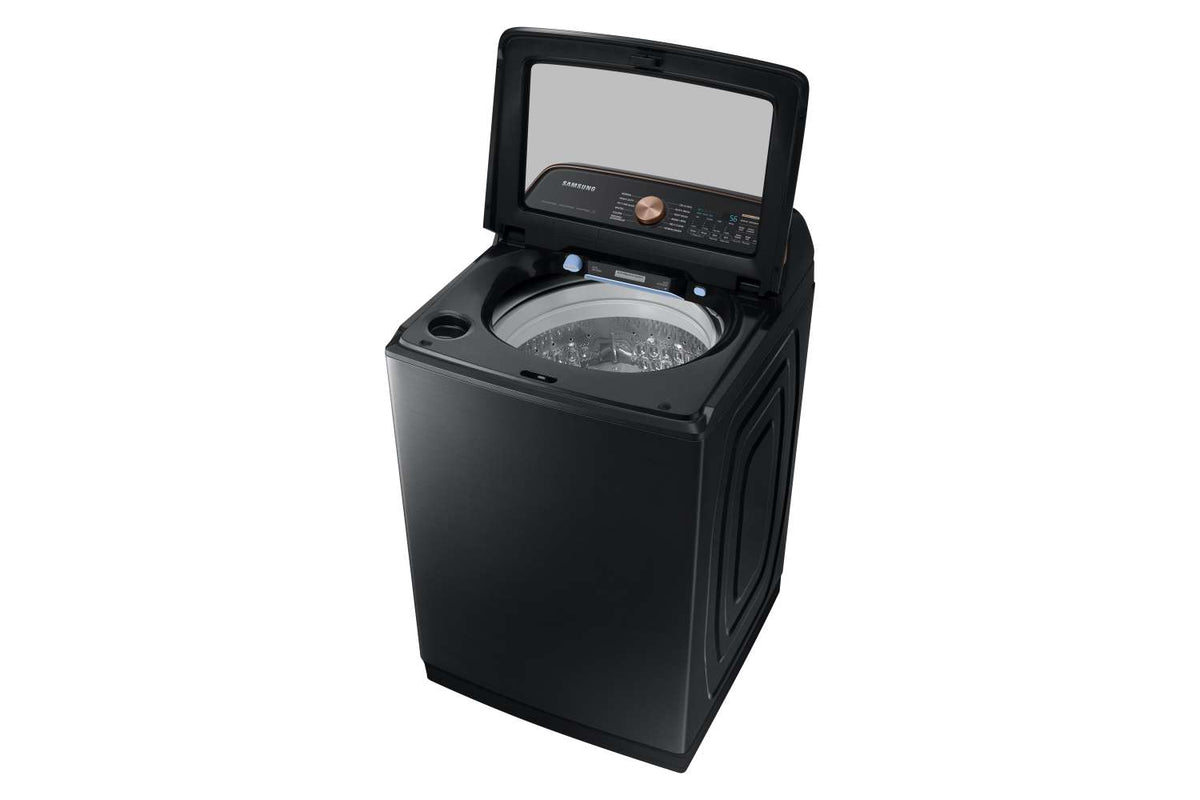 Samsung Black Stainless Ultra Capacity Top Load Washer (6.2cu.ft