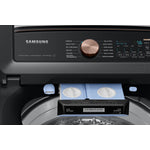 Samsung Black Stainless Ultra Capacity Top Load Washer (6.2cu.ft) - WA54CG7550AVA4