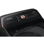 Samsung Black Stainless Ultra Capacity Top Load Washer (6.2cu.ft) - WA54CG7550AVA4