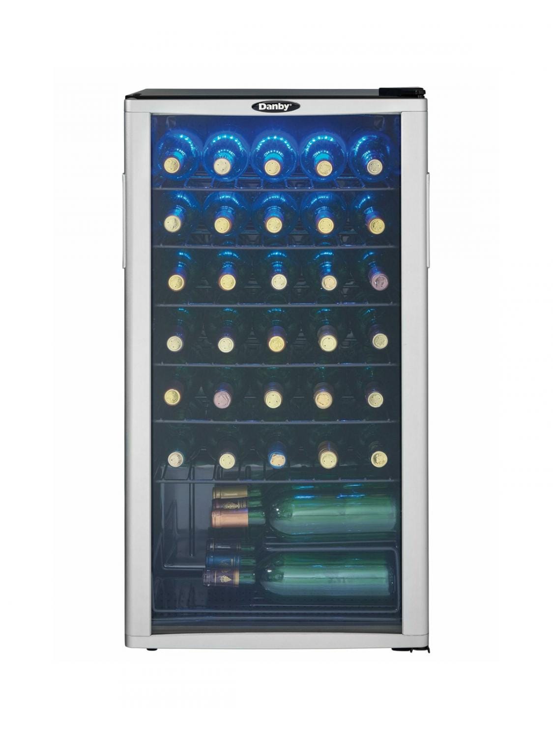 Danby Platinum 17.5" Free-Standing Wine Cooler (3.2 Cu. Ft.) - DWC350BLP