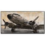 Ready for Takeoff Wall Art - Bronze - 56 X 29