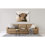 Scruffy Wall Art - Brown - 41 X 33