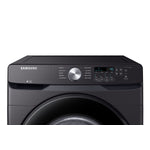 Samsung Black Stainless Steel Front-Load Washer (5.2 cu. ft.) & Black Stainless Steel Electric Dryer (7.5 cu. ft.) - WF45T6000AV/A5/DVE45T6005V/AC