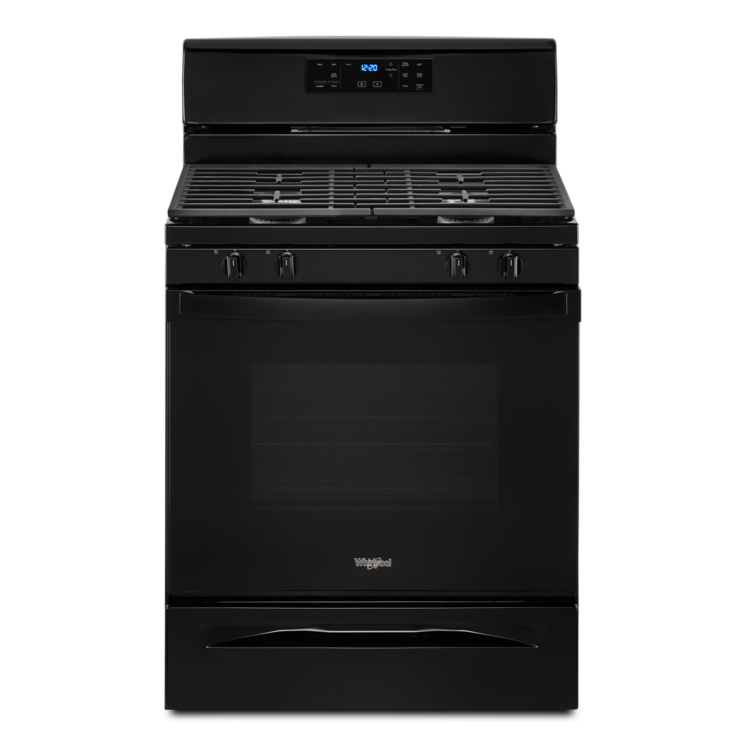 Whirlpool 30" Black Gas Range (5.00 Cu. Ft) - WFG515S0MB