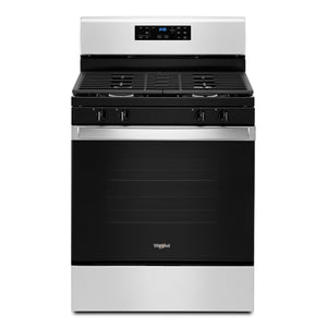 Whirlpool 30" Stainless Steel Gas Range (5.00 Cu Ft) - WFG515S0MS