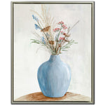Spring Blooms I Wall Art - Blue/White - 25 X 31
