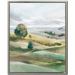 Rolling Hills I Wall Art - Green/White - 25 X 31