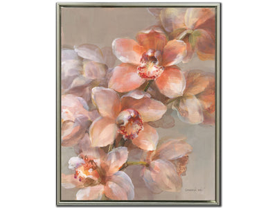 Pink Flowers I Wall Art - Pink - 25 X 31