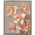 Pink Flowers II Wall Art - Pink - 25 X 31