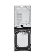 LG Black Stainless Steel Wash Tower™ 5.2 Cu. Ft. Front Load Washer and 7.4 Cu. Ft. Gas Dryer - WKGX201HBA