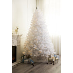 Ghent 5 Ft White Christmas Tree Pre-lit With Warm White LED lights - Warm White