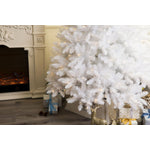 Ghent 6 Ft White Christmas Tree Pre-lit With Warm White LED lights - Warm White