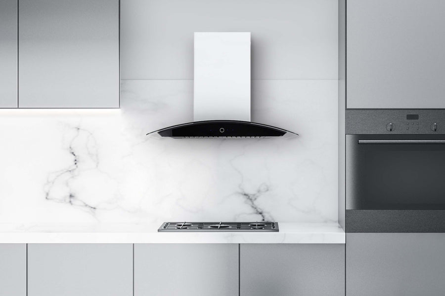 Hauslane Stainless Steel Chef 36" Convertible Wall-Mounted Range Hood - WM-639SS-36
