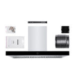 Hauslane Stainless Steel Chef 36" Wall-Mounted Range Hood - WM-739SS-36