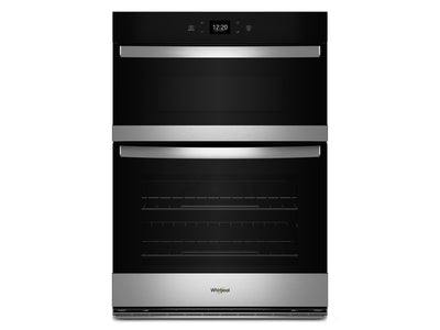 Whirlpool Fingerprint Resistant Stainless Steel Combi Wall Oven (6.40 Cu Ft) - WOEC5030LZ