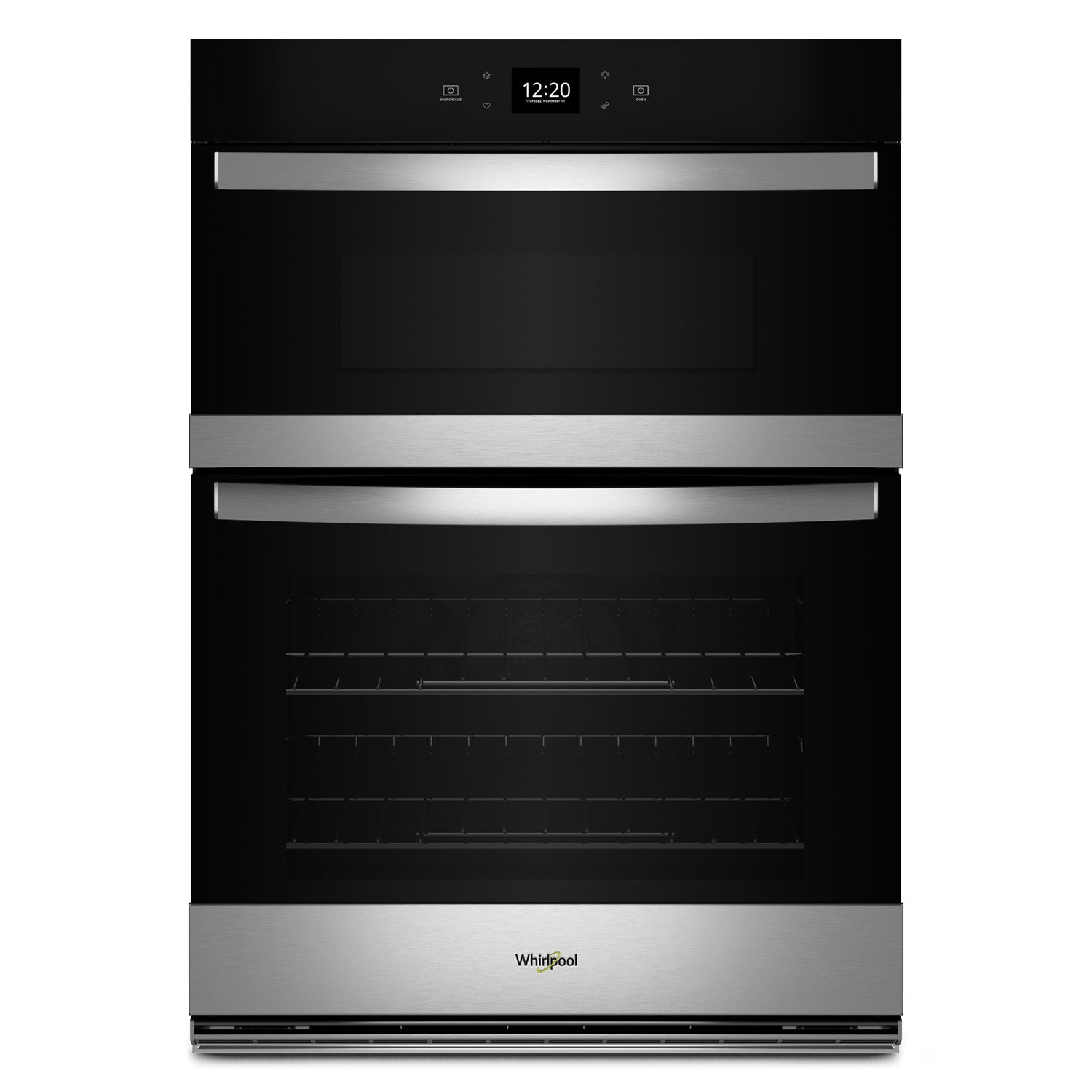 Whirlpool Fingerprint Resistant Stainless Steel Combi Wall Oven (6.40 Cu Ft) - WOEC5030LZ