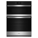 Whirlpool Fingerprint Resistant Stainless Steel Combi Wall Oven (5.7 Cu Ft) - WOEC7027PZ