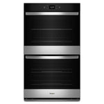 Whirlpool Fingerprint Resistant Stainless Steel Double Wall Oven (10.00 Cu Ft) - WOED5030LZ