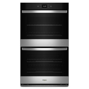 Whirlpool Fingerprint Resistant Stainless Steel Double Wall Oven (10.00 Cu Ft) - WOED5030LZ