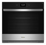 Whirlpool Fingerprint Resistant Stainless Steel Wall Oven (4.30 Cu Ft) - WOES7027PZ