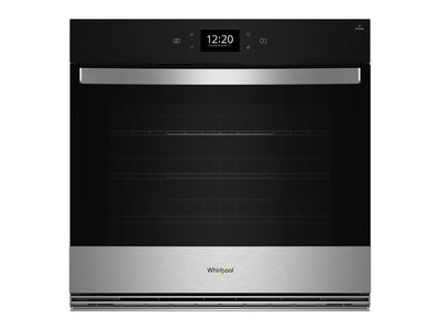 Whirlpool Fingerprint Resistant Stainless Steel Smart Wall Oven with Air Fry (5.00 Cu Ft) - WOES7030PZ