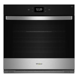 Whirlpool Fingerprint Resistant Stainless Steel Smart Wall Oven with Air Fry (5.00 Cu Ft) - WOES7030PZ