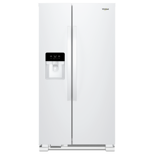 Whirlpool White Side-by-Side Refrigerator (21 Cu. Ft.) - WRS321SDHW