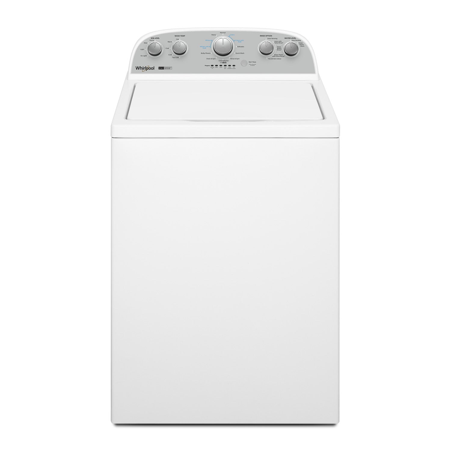 Whirlpool White Top Load Washer (4.4 Cu Ft) - WTW4957PW