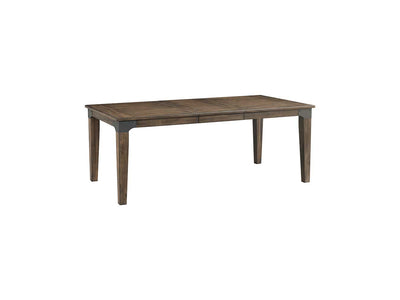 Whiskey Rivers Extendable Dining Table - Greyish Brown