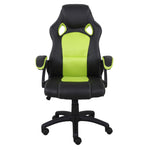 Miles Gaming Chair - Green and Black