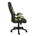 Miles Gaming Chair - Green and Black