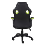 Miles Gaming Chair - Green and Black