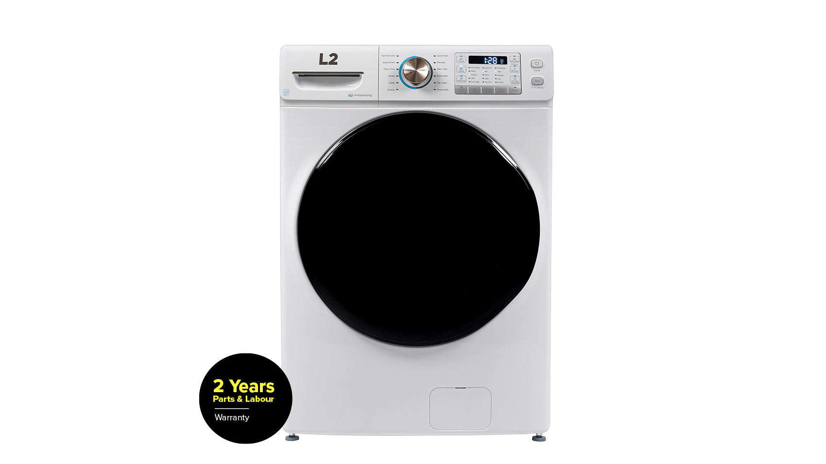 L2 White Front Load Washer (5.2 Cu. Ft) - LF52N3AWW--