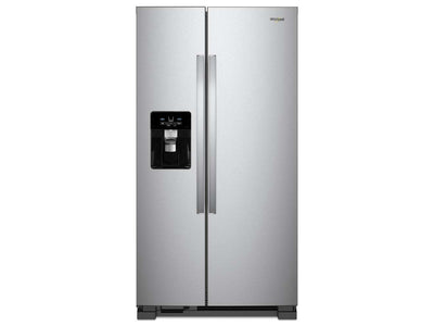 Whirlpool 33.1" 21.4 Cu. Ft. Stainless Steel Side-by-Side Refrigerator - WRS321SDHZ