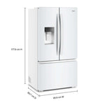 Whirlpool 36" 23 Cu. Ft. White French Door Refrigerator - WRFC5036RW