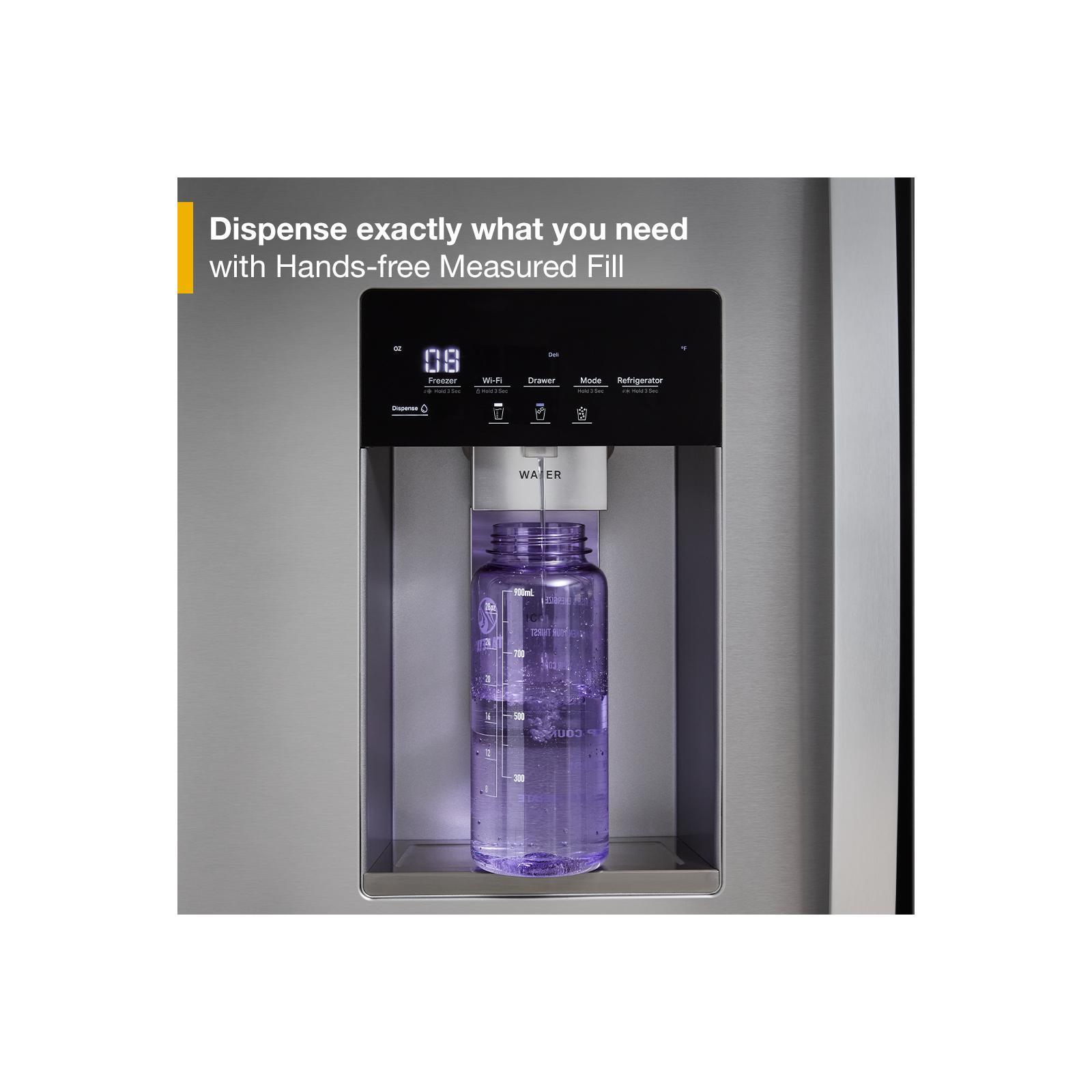 Whirlpool 36" 23 Cu. Ft. Fingerprint-Resistant Stainless Steel Counter Depth French Door Refrigerator - WRFC5036RZ--