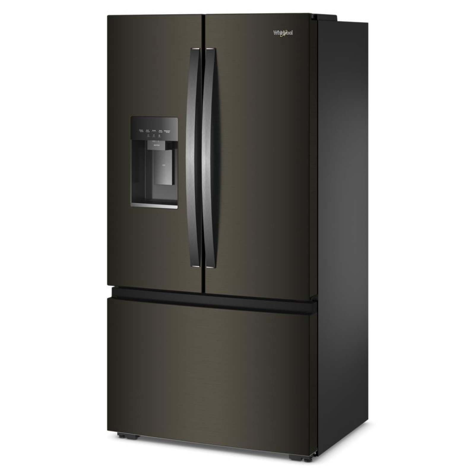 Whirlpool 36" 23 Cu. Ft. Black Stainless Steel Counter Depth French Door Refrigerator - WRFC5036RV