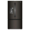 Whirlpool 36" 23 Cu. Ft. Black Stainless Steel Counter Depth French Door Refrigerator - WRFC5036RV