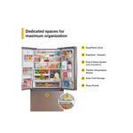 Whirlpool 36" 23 Cu. Ft. Black Stainless Steel Counter Depth French Door Refrigerator - WRFC5036RV--