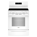 Whirlpool White Freestanding Electric Convection Range (5.3 cu.ft.) - YWFES7030SW