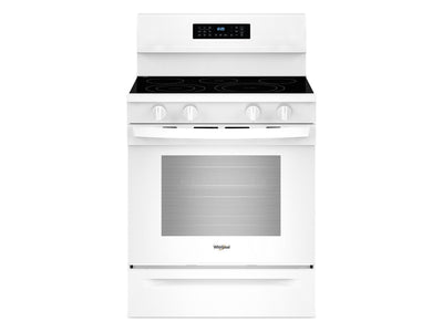 Whirlpool White Freestanding Electric Convection Range (5.3 cu.ft.) - YWFES7030SW