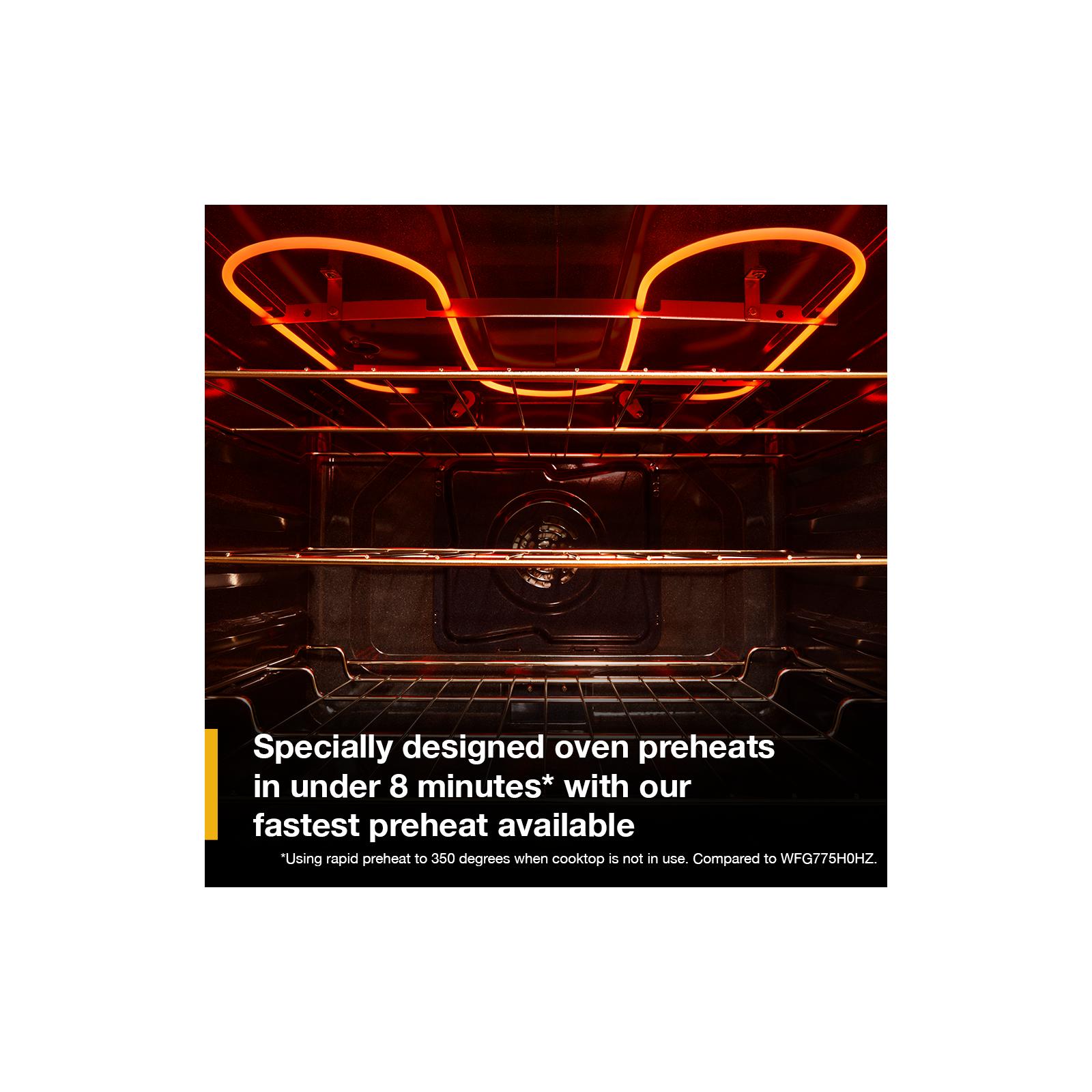 Whirlpool White Freestanding Electric Convection Range (5.3 cu.ft.) - YWFES7030SW--