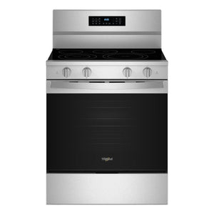 Whirlpool Fingerprint Resistant Stainless Steel Freestanding Electric Convection Range (5.3 cu.ft.) - YWFES7030SZ