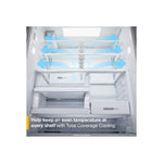 Whirlpool 36" 23 Cu. Ft. Fingerprint-Resistant Stainless Steel Counter Depth French Door Refrigerator - WRFC5236RZ--