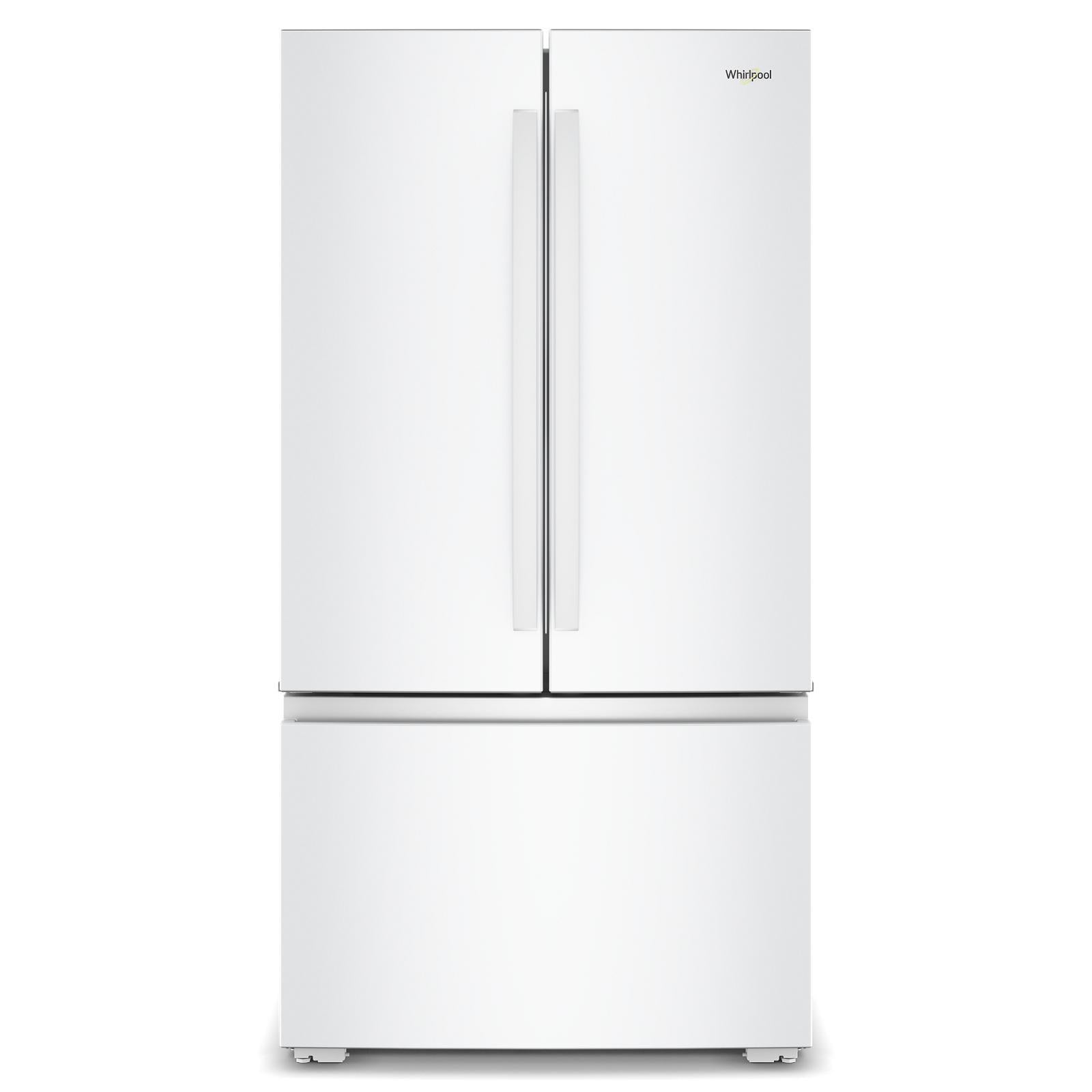 Whirlpool 36" 24 Cu. Ft. White Counter Depth French Door Refrigerator - WRFC3036RW
