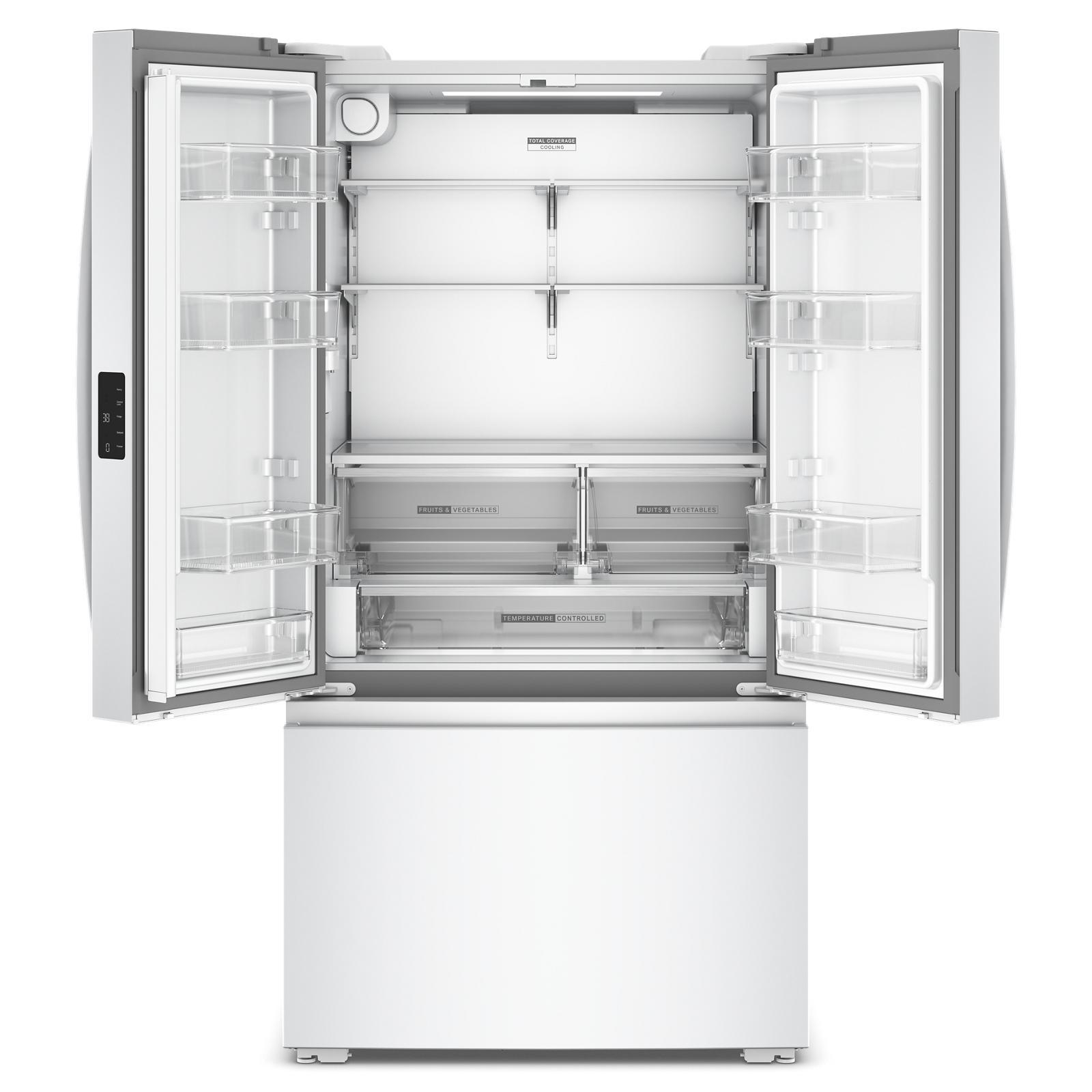 Whirlpool 36" 24 Cu. Ft. White Counter Depth French Door Refrigerator - WRFC3036RW