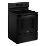 Whirlpool Black Freestanding Electric Single Oven Range (5.3 Cu. Ft.) - YWFES3330RB