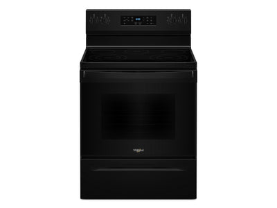 Whirlpool Black Freestanding Electric Single Oven Range (5.3 Cu. Ft.) - YWFES3330RB